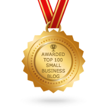 Awarded Top 100 Small Business Blog  (link will open in a new window or tab)
